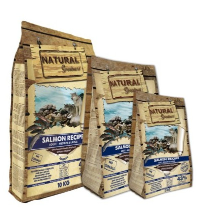 Natural Greatness pienso salmon - Peluquería canina Zubizuri